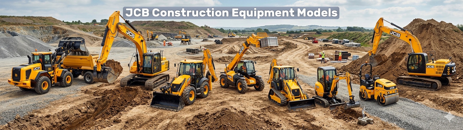 JCB Construction Equipment Models